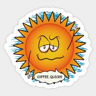 Good Morning Sunshine Sticker